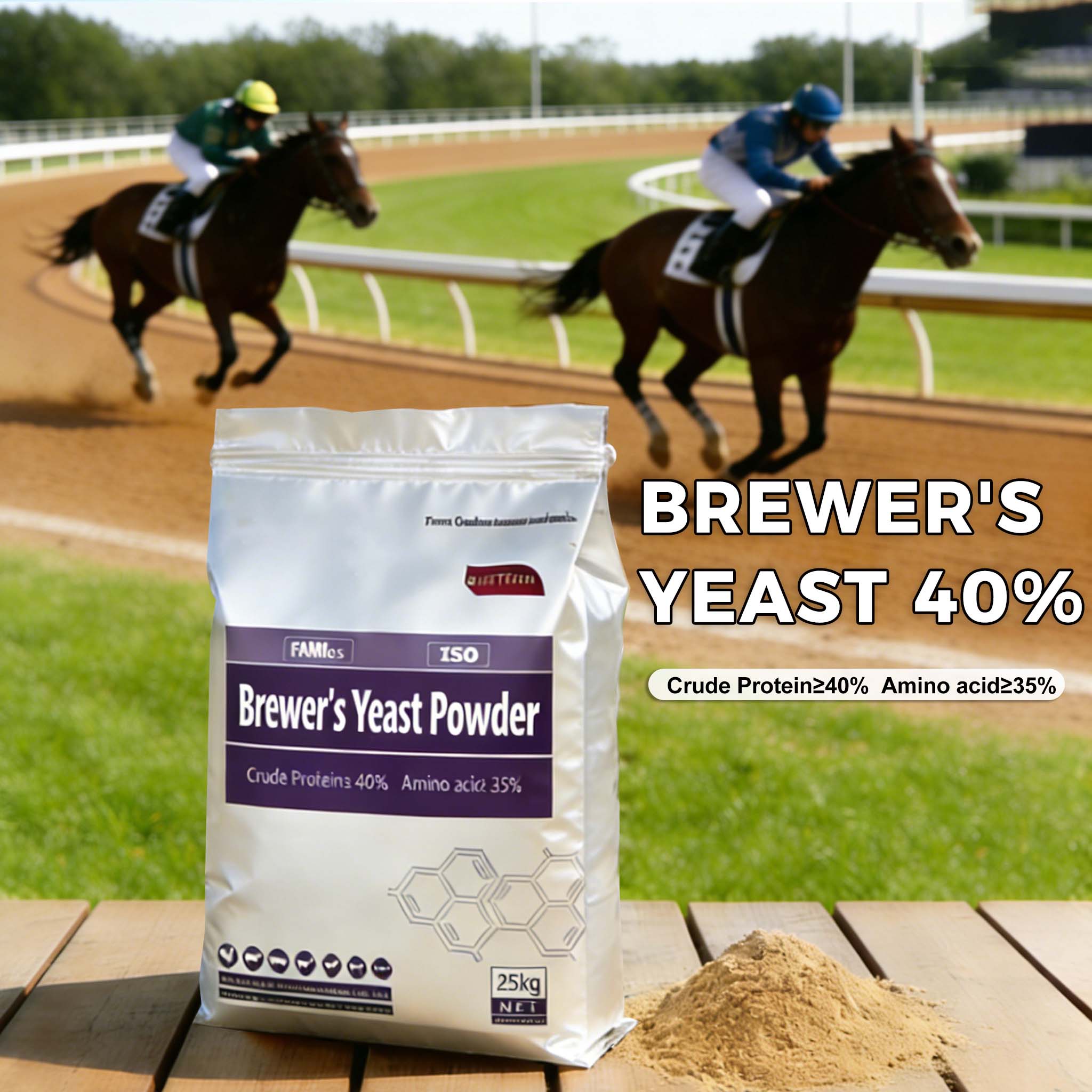 Brewer’s Yeast for Racehorses: Supporting Digestion, Immunity and Physical Performance
